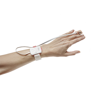 Masimo SafetyNet Alert Wrist wrap with Finger Sensor